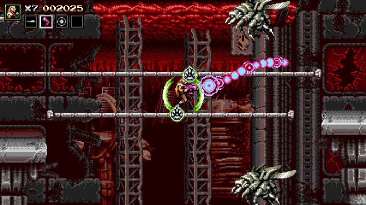 Blazing Chrome screenshot 2 for Playstation 4